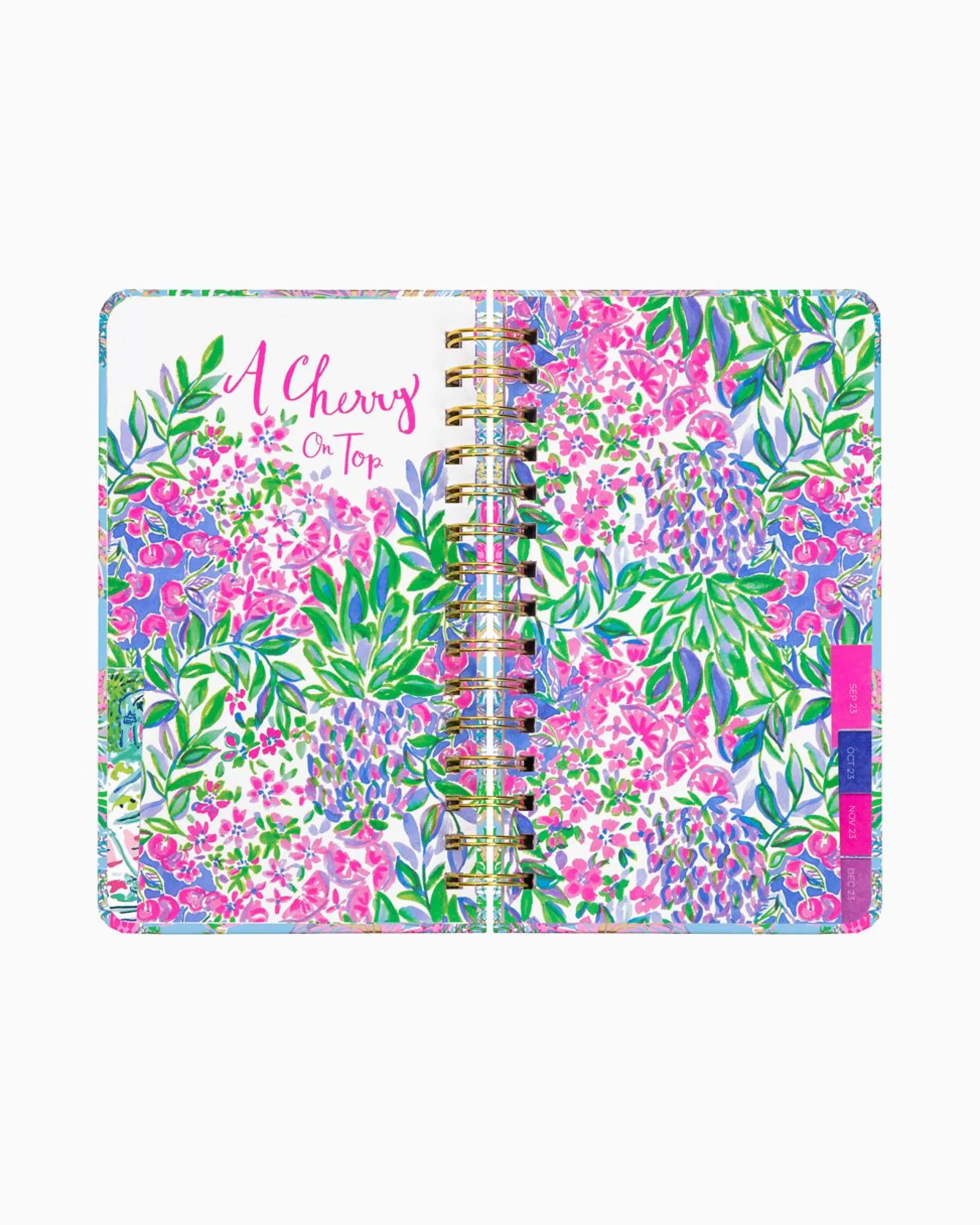 Cheap Lilly Pulitzer 2023-2024 17 Month Medium Agenda Celestial Blue Cay To My Heart