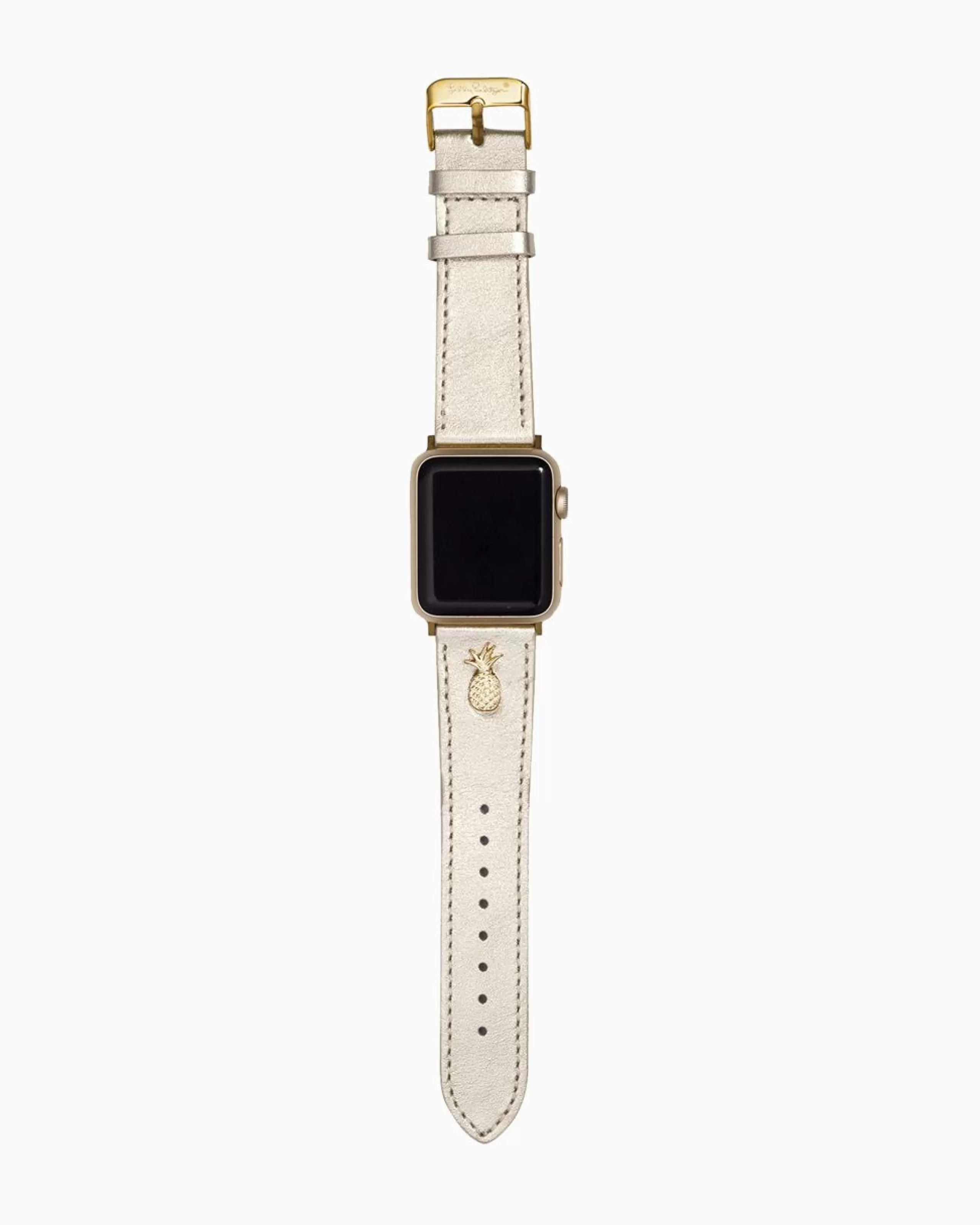 Clearance Lilly Pulitzer Apple Watch Band Gold Metallic