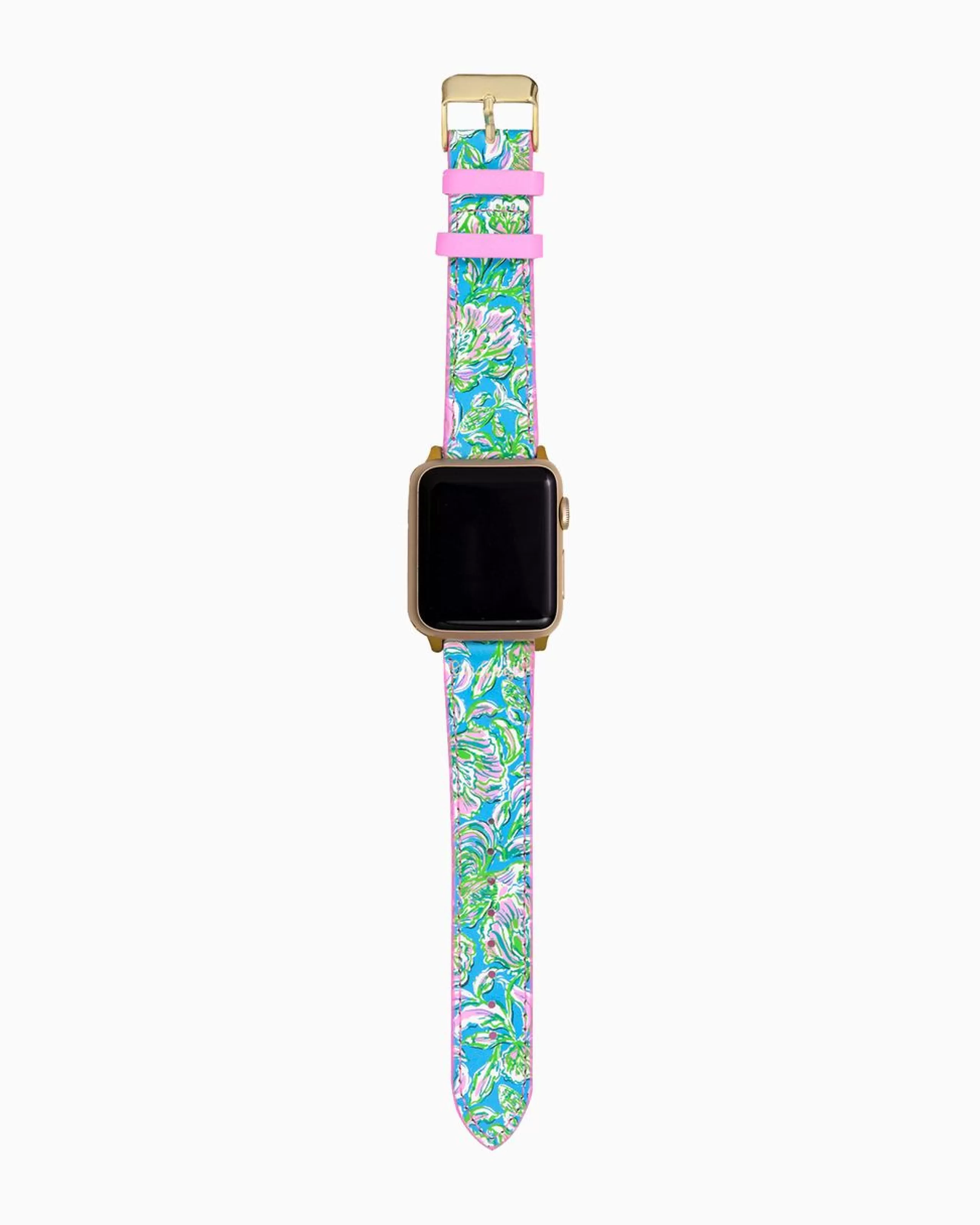 Shop Lilly Pulitzer Apple Watch Band Cumulus Blue Chick Magnet