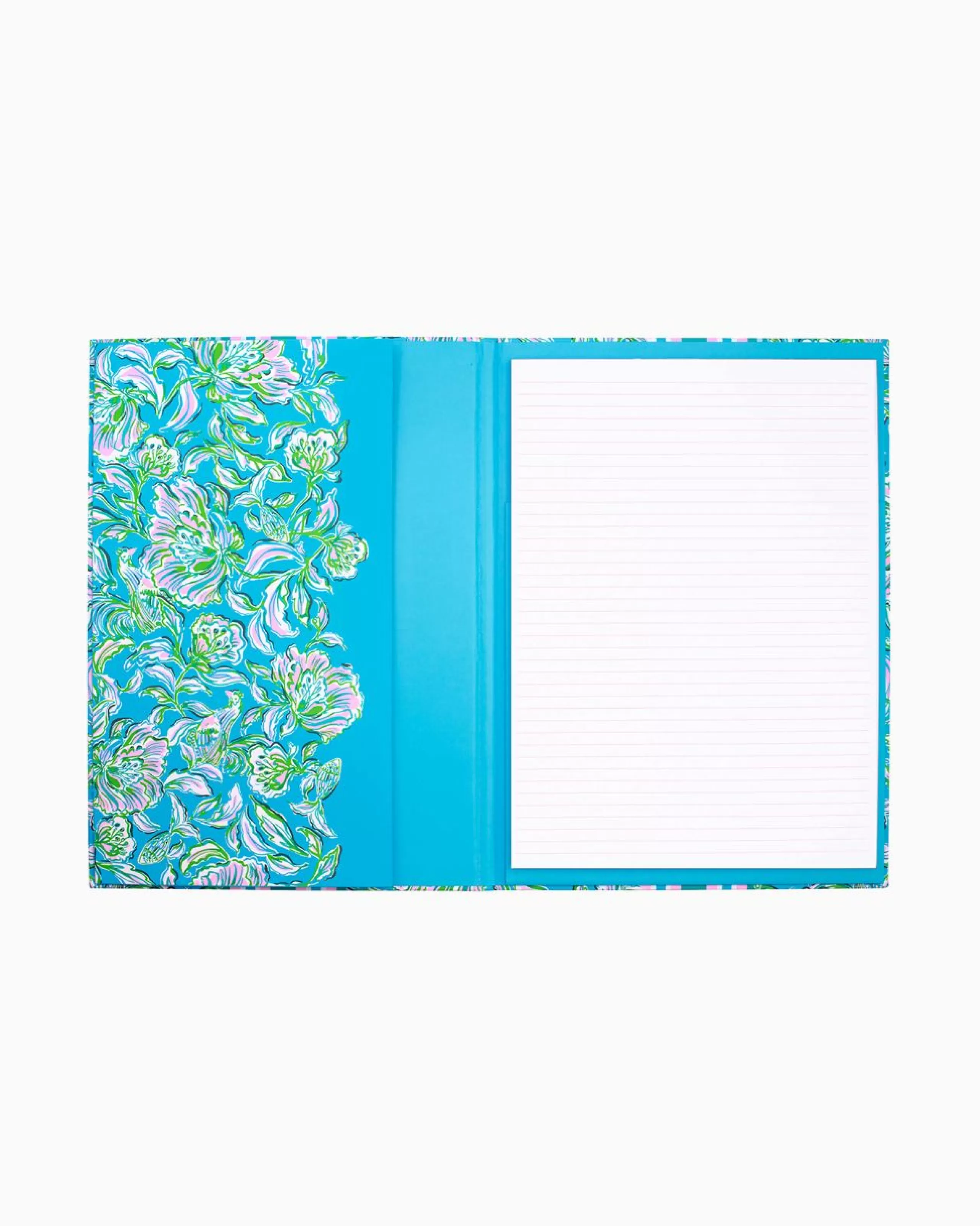 Outlet Lilly Pulitzer Clipboard Folio Cumulus Blue Chick Magnet