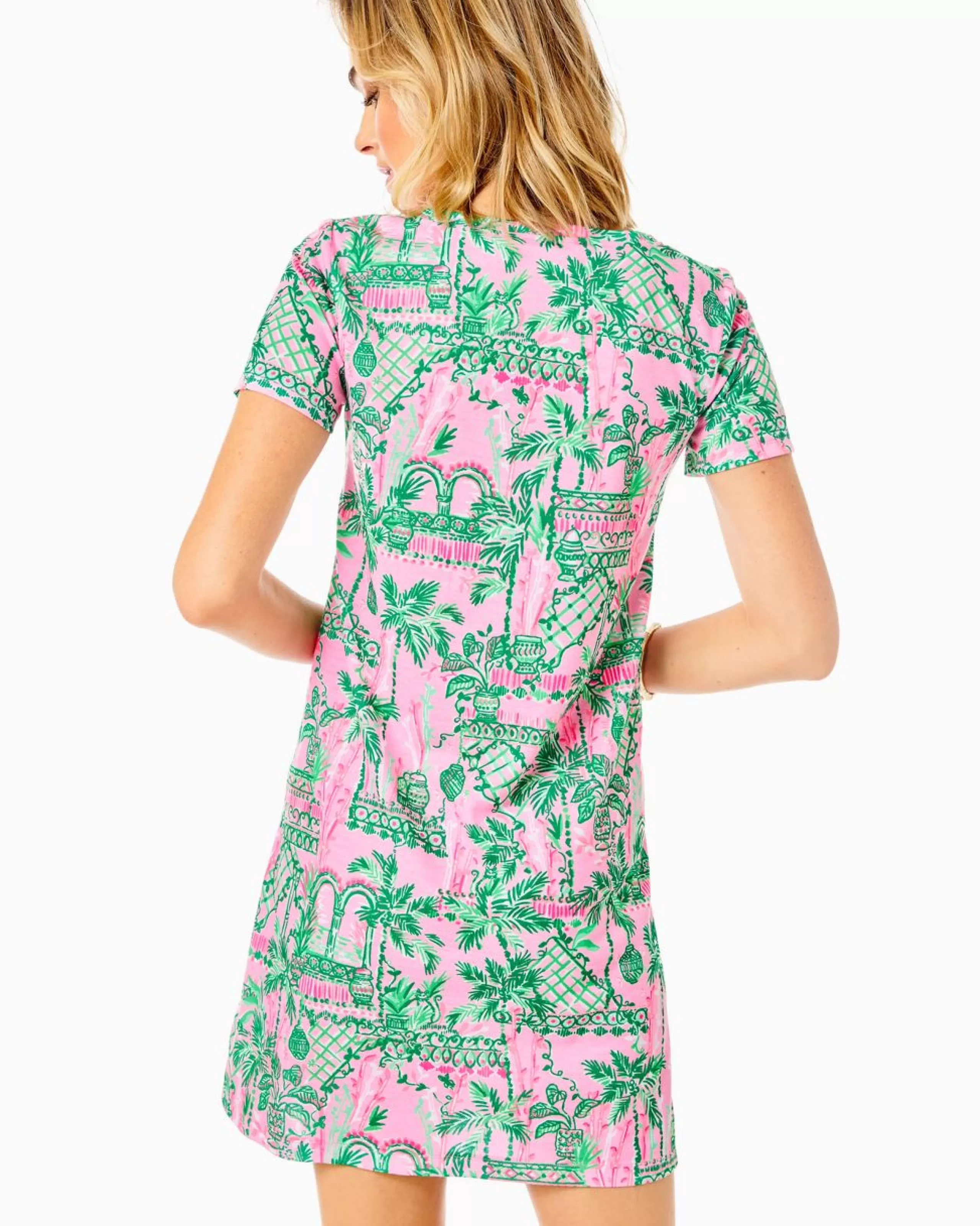 Flash Sale Lilly Pulitzer Cody T-Shirt Dress Mandevilla Baby Always Worth It