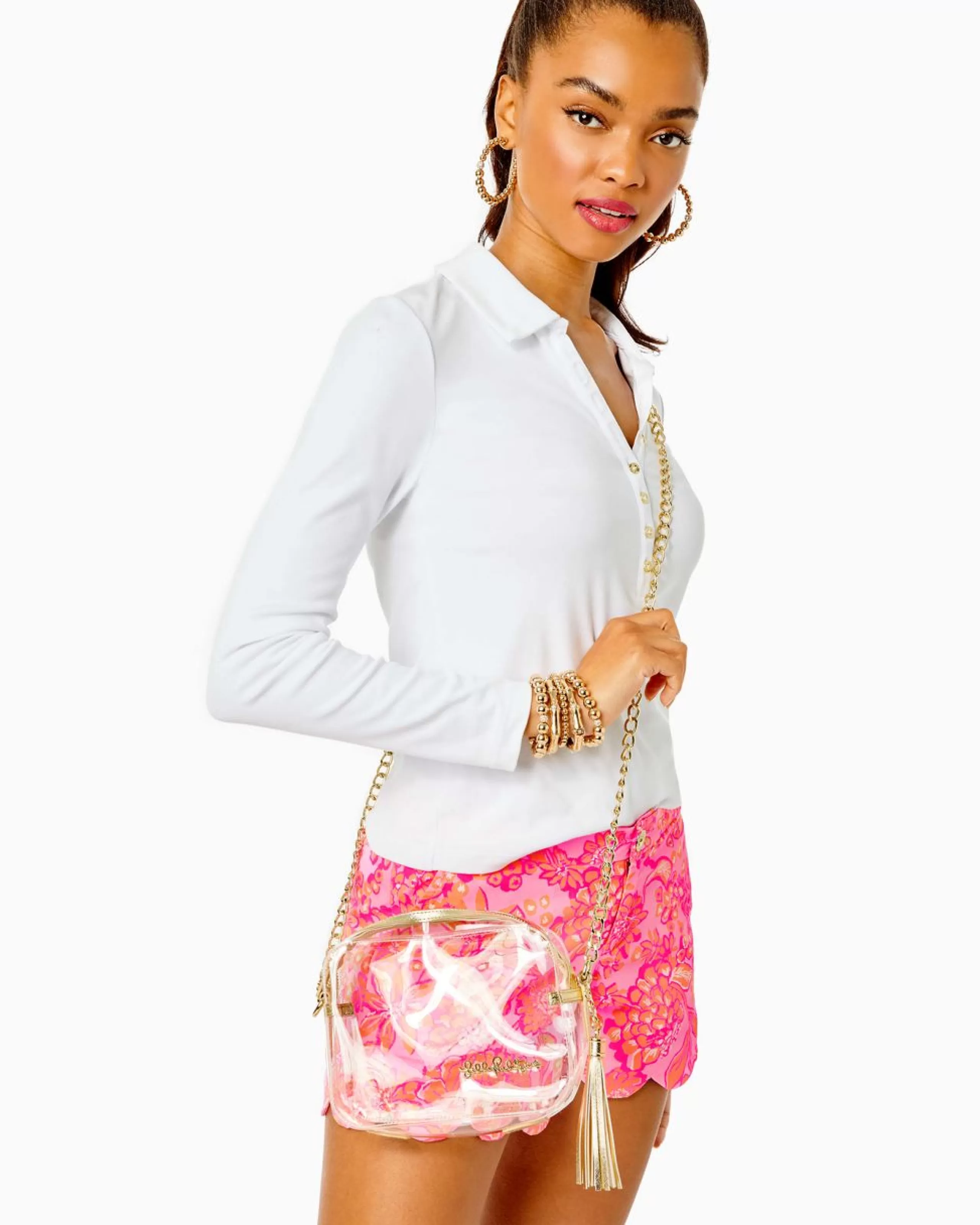 Cheap Lilly Pulitzer Crossbody Bag Clear