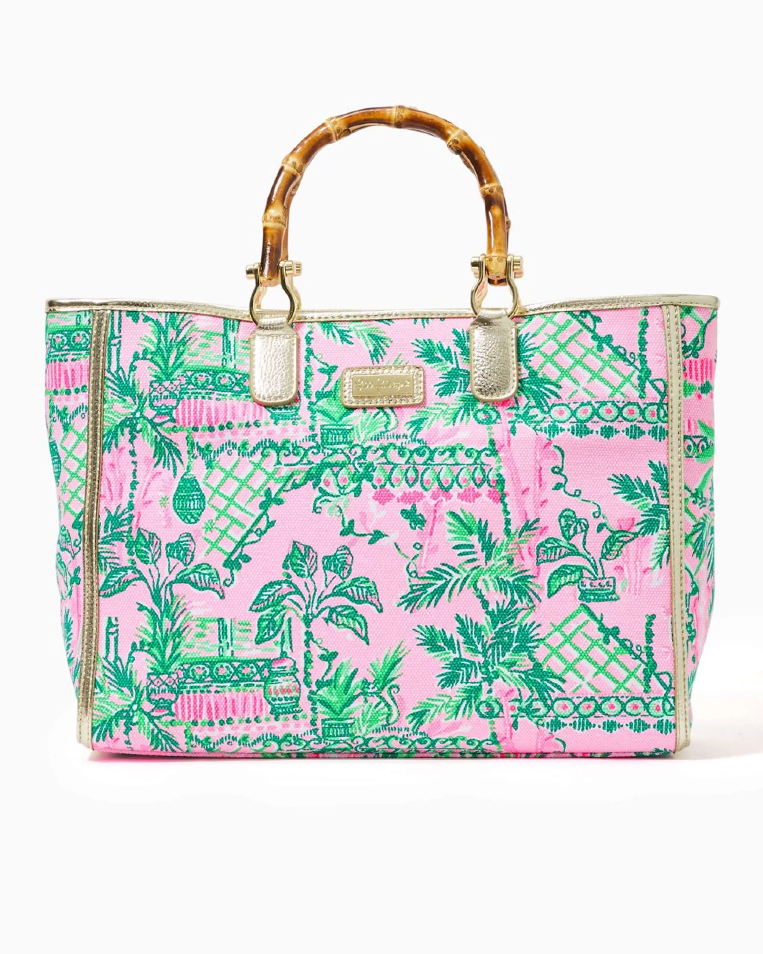 Cheap Lilly Pulitzer Greydon Canvas Tote Mandevilla Baby Always Worth It