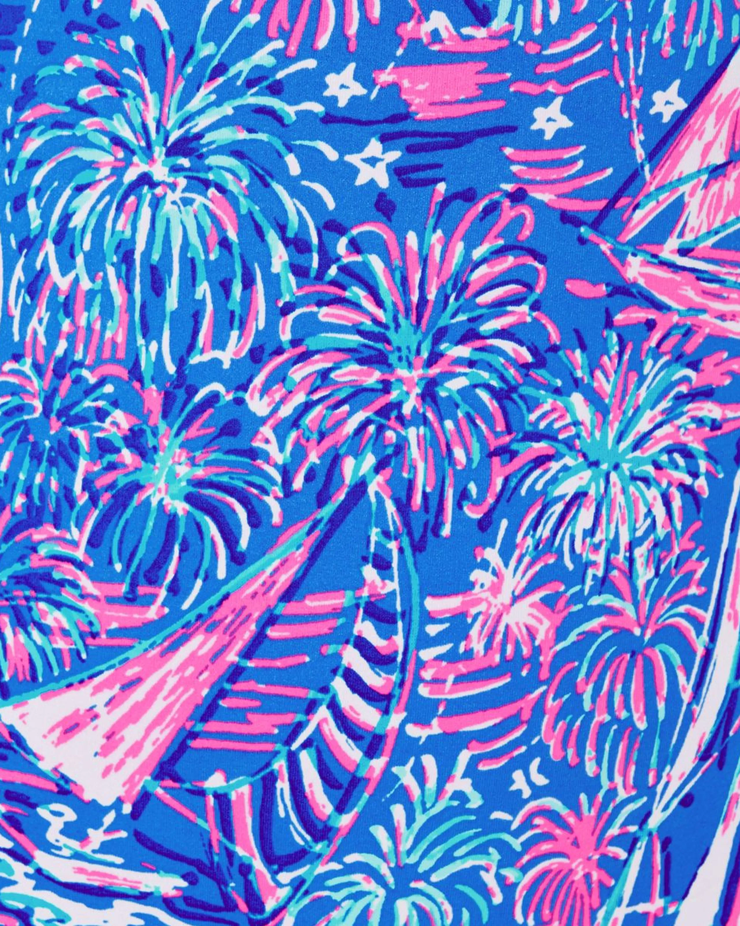 Hot Lilly Pulitzer Jaspen One-Piece Swimsuit Boca Blue Its A Sailabration