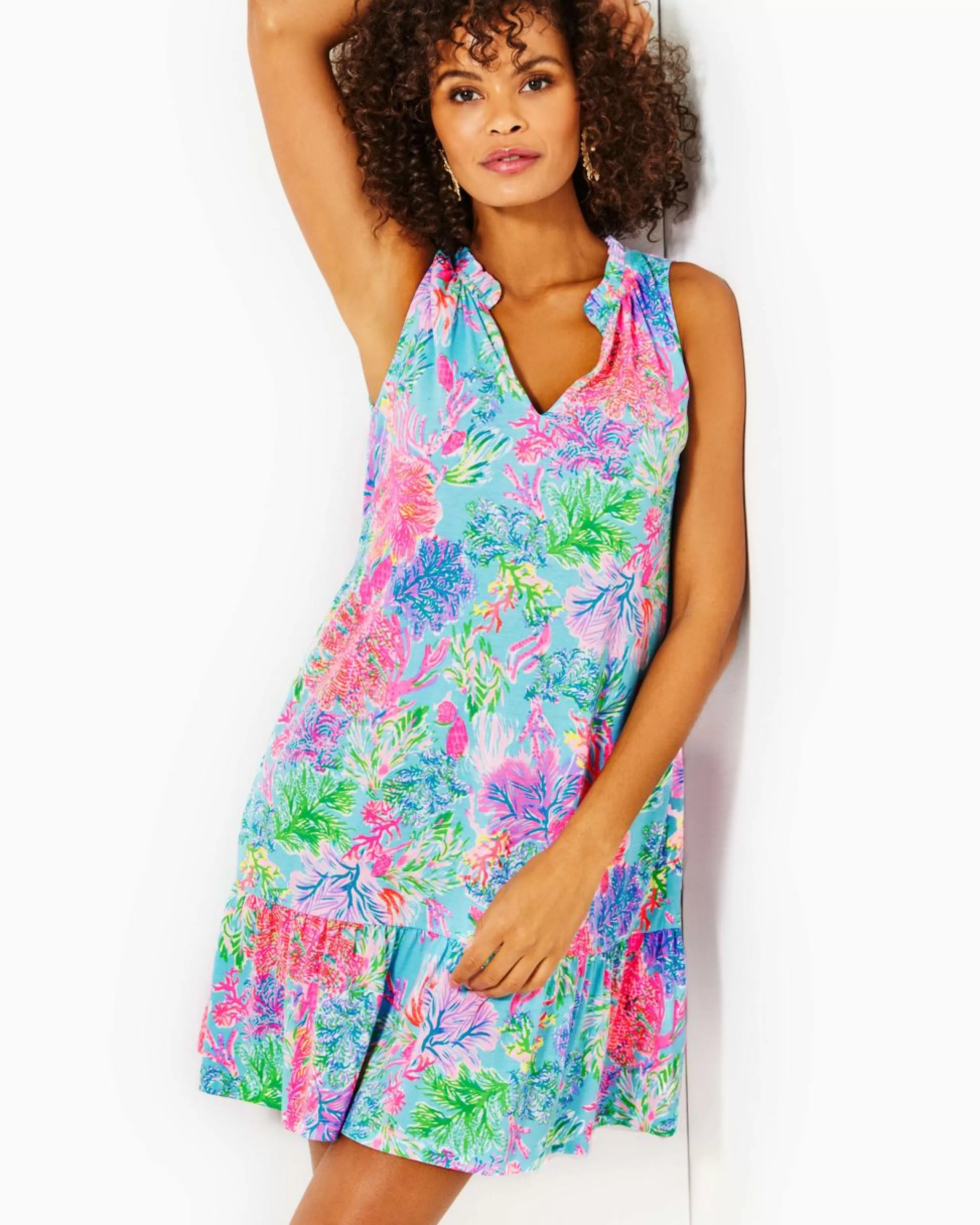 Shop Lilly Pulitzer Malone Dress Celestial Blue Cay To My Heart