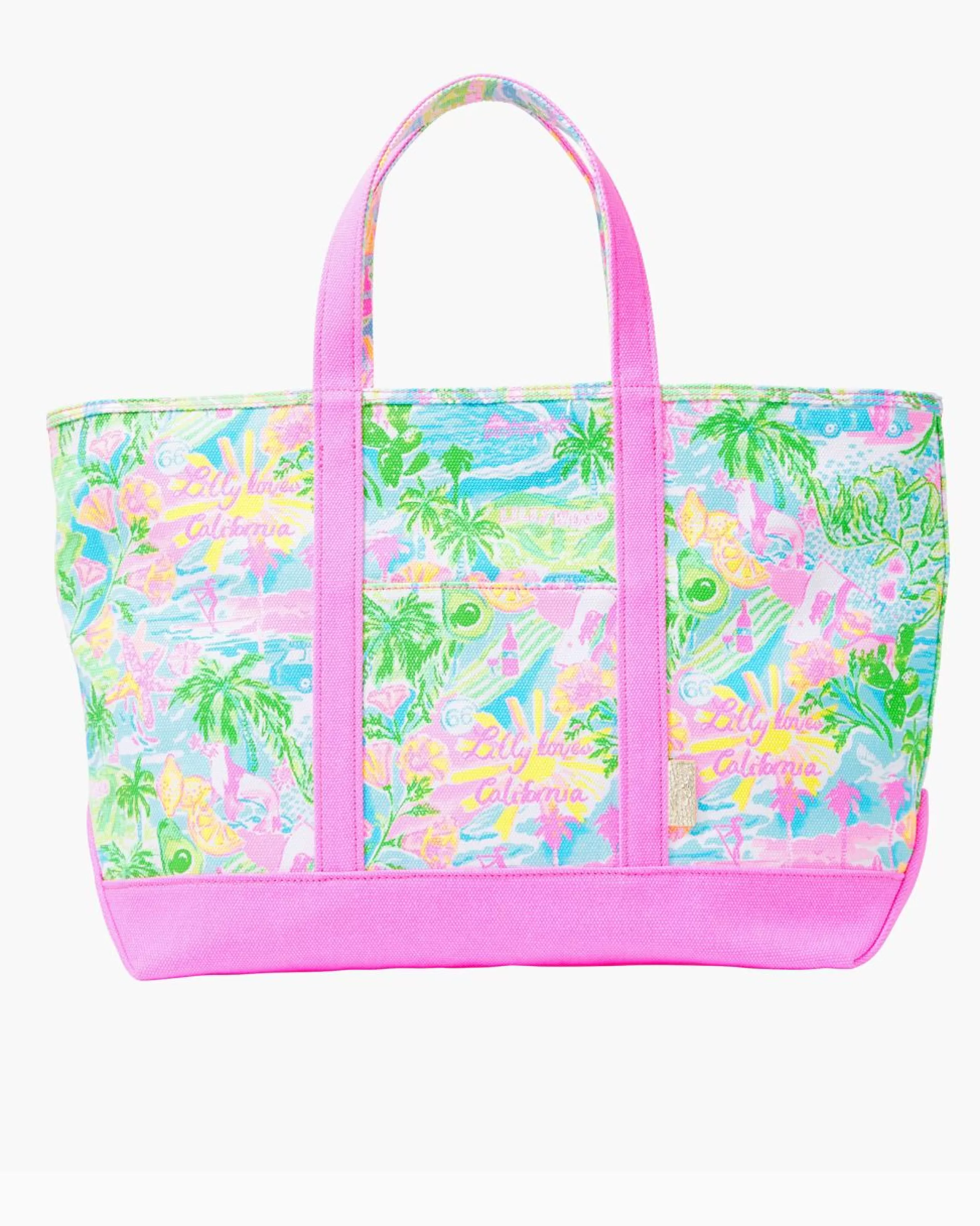 Best Lilly Pulitzer Mercato Tote Multi Lilly Loves California Reduced