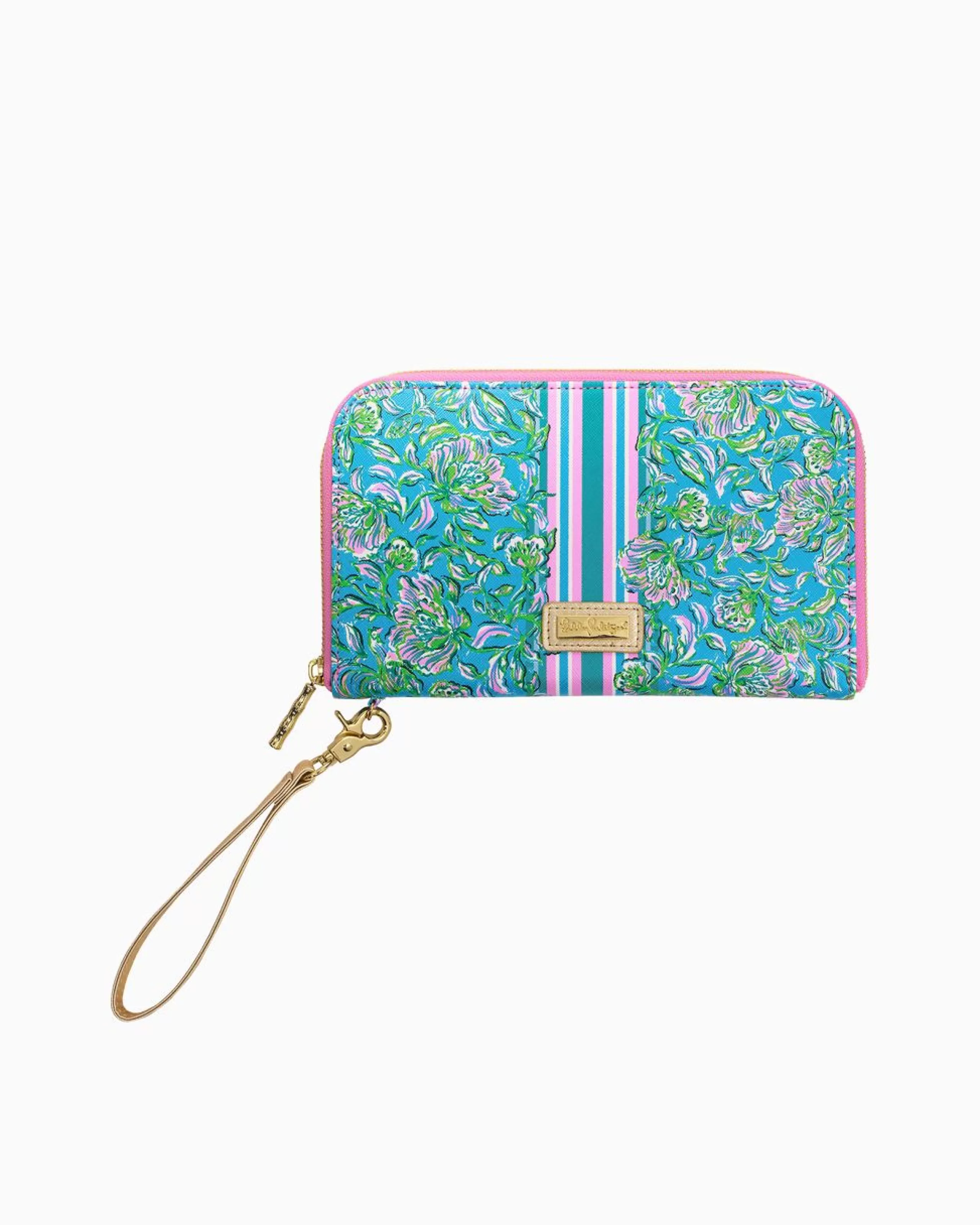 Cheap Lilly Pulitzer Passport Travel Wallet Cumulus Blue Chick Magnet