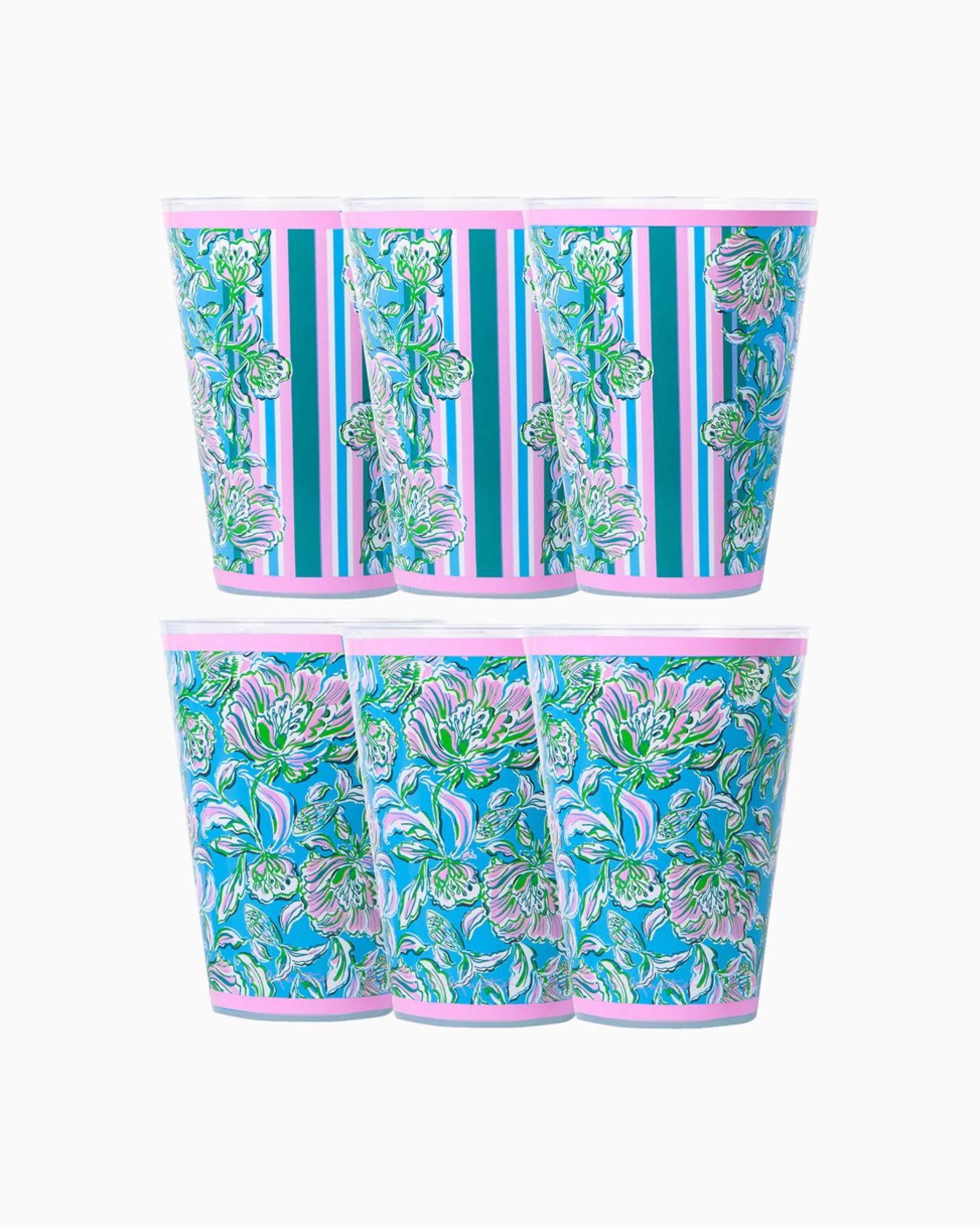 Best Lilly Pulitzer Pool Cups Cumulus Blue Chick Magnet