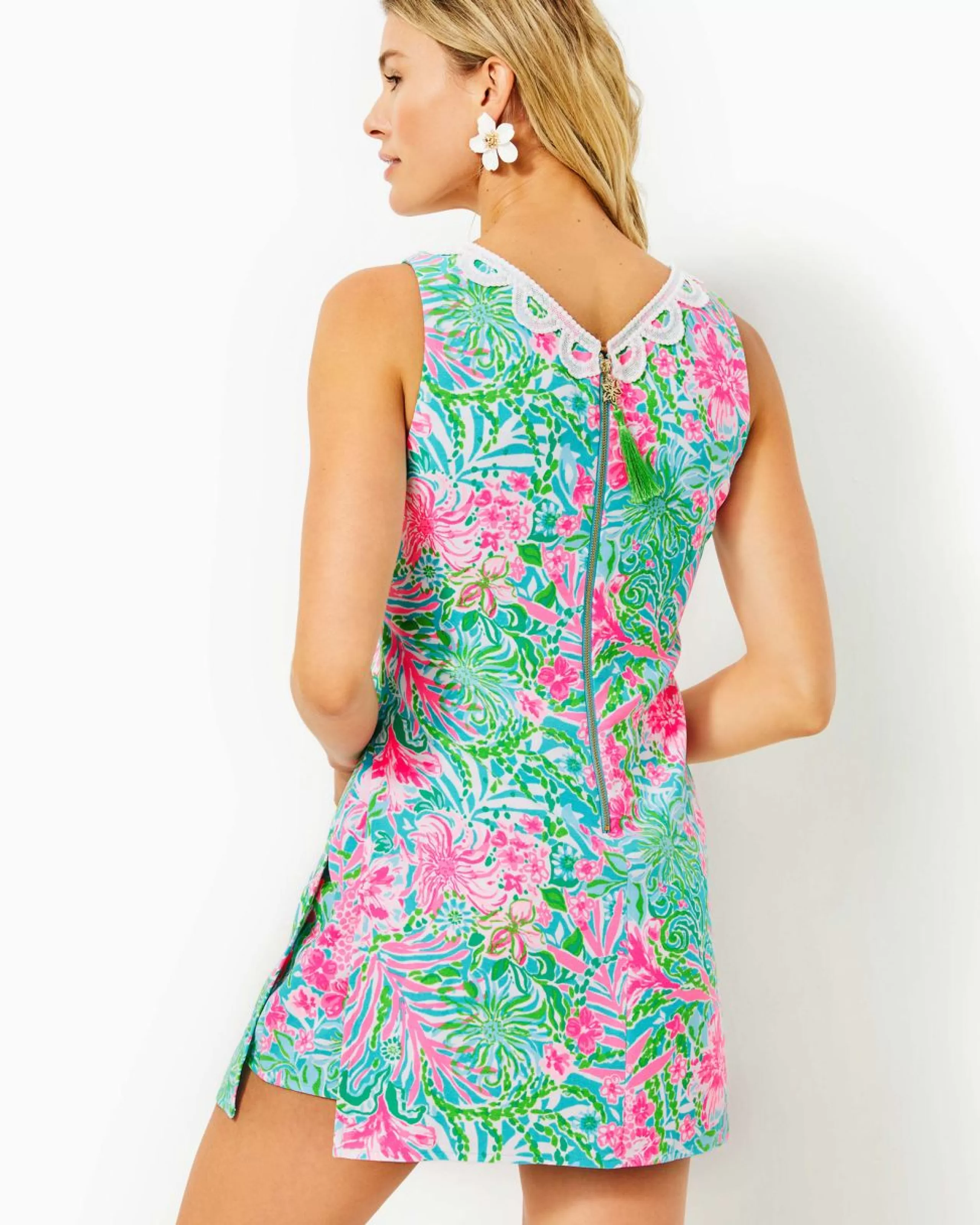 Flash Sale Lilly Pulitzer Ronnie Romper Amalfi Blue Leaf It Wild