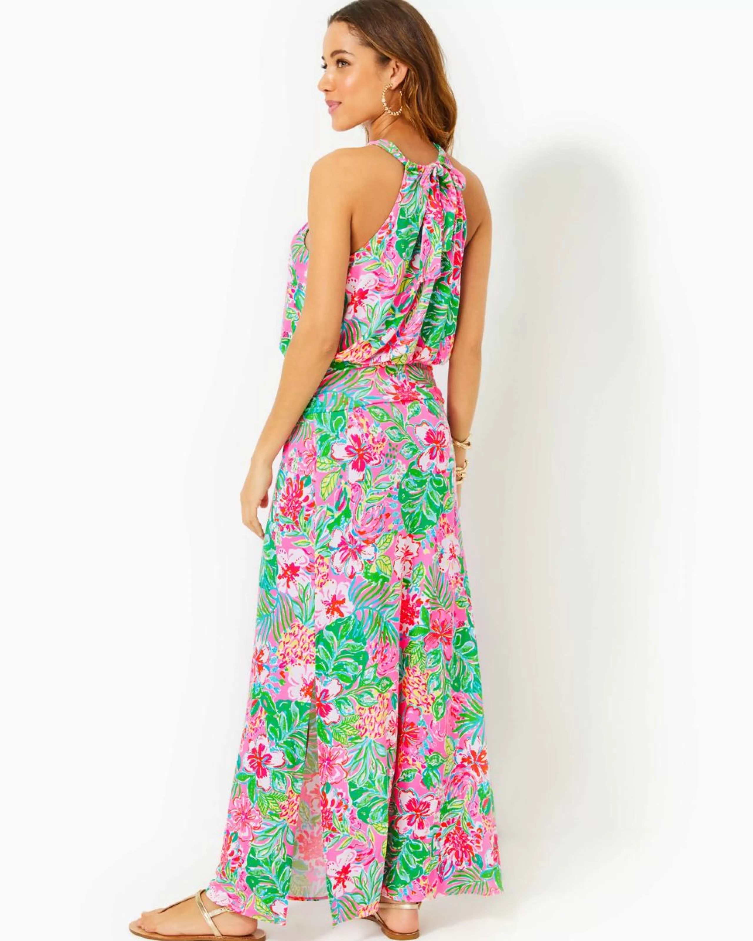 Flash Sale Lilly Pulitzer Shirelle Maxi Set Multi Journey To The Jungle