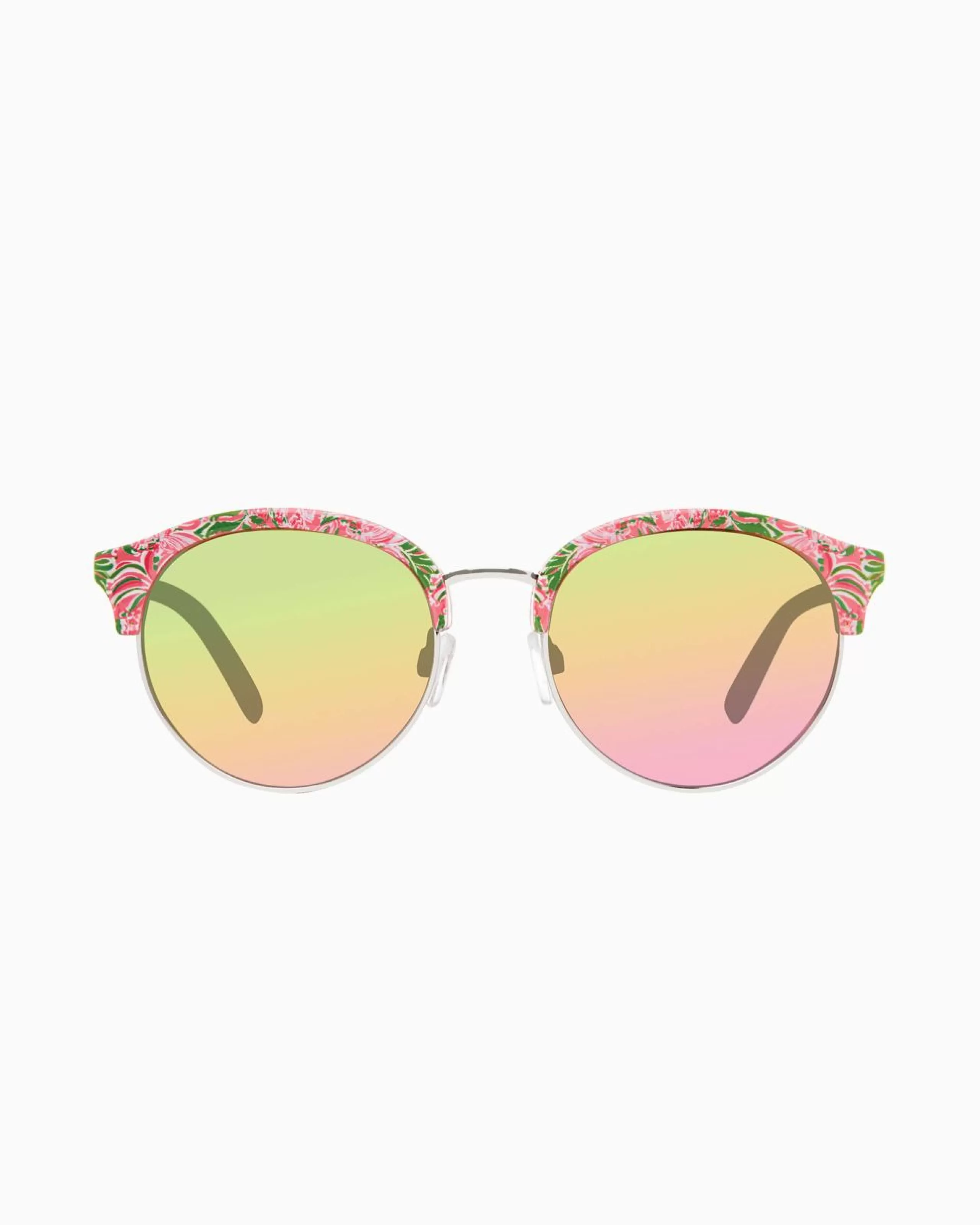 Clearance Lilly Pulitzer Shoreline Sunglasses Soleil Pink Llamaste