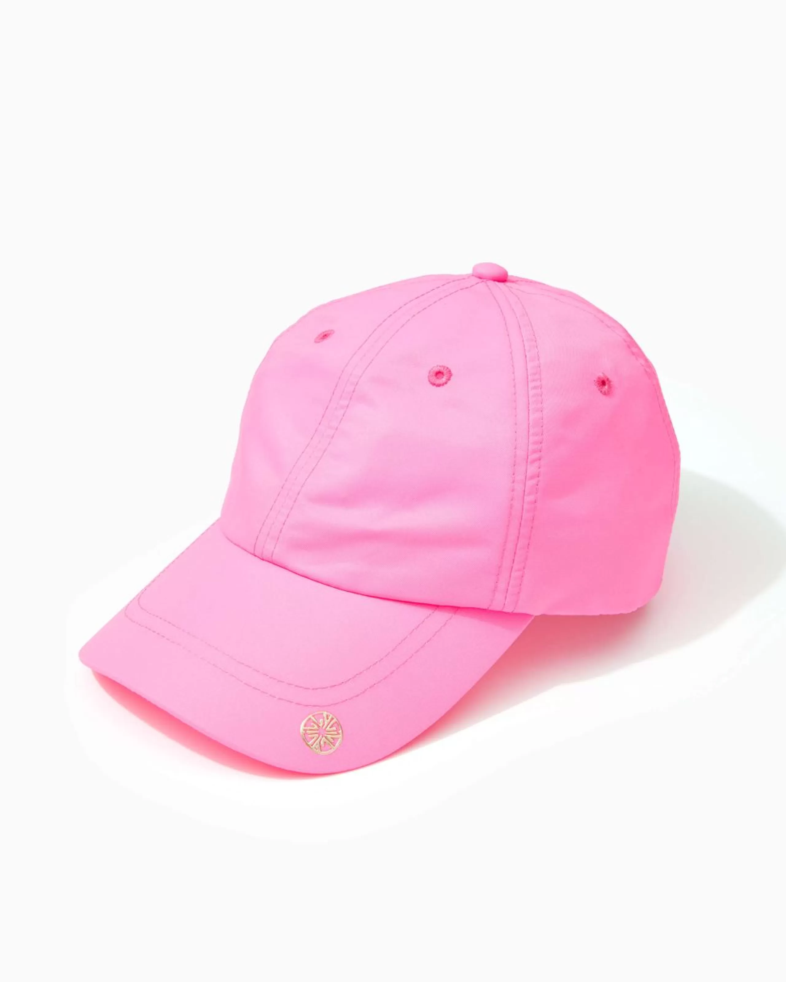 Clearance Lilly Pulitzer Solid Run Around Hat Prosecco Pink