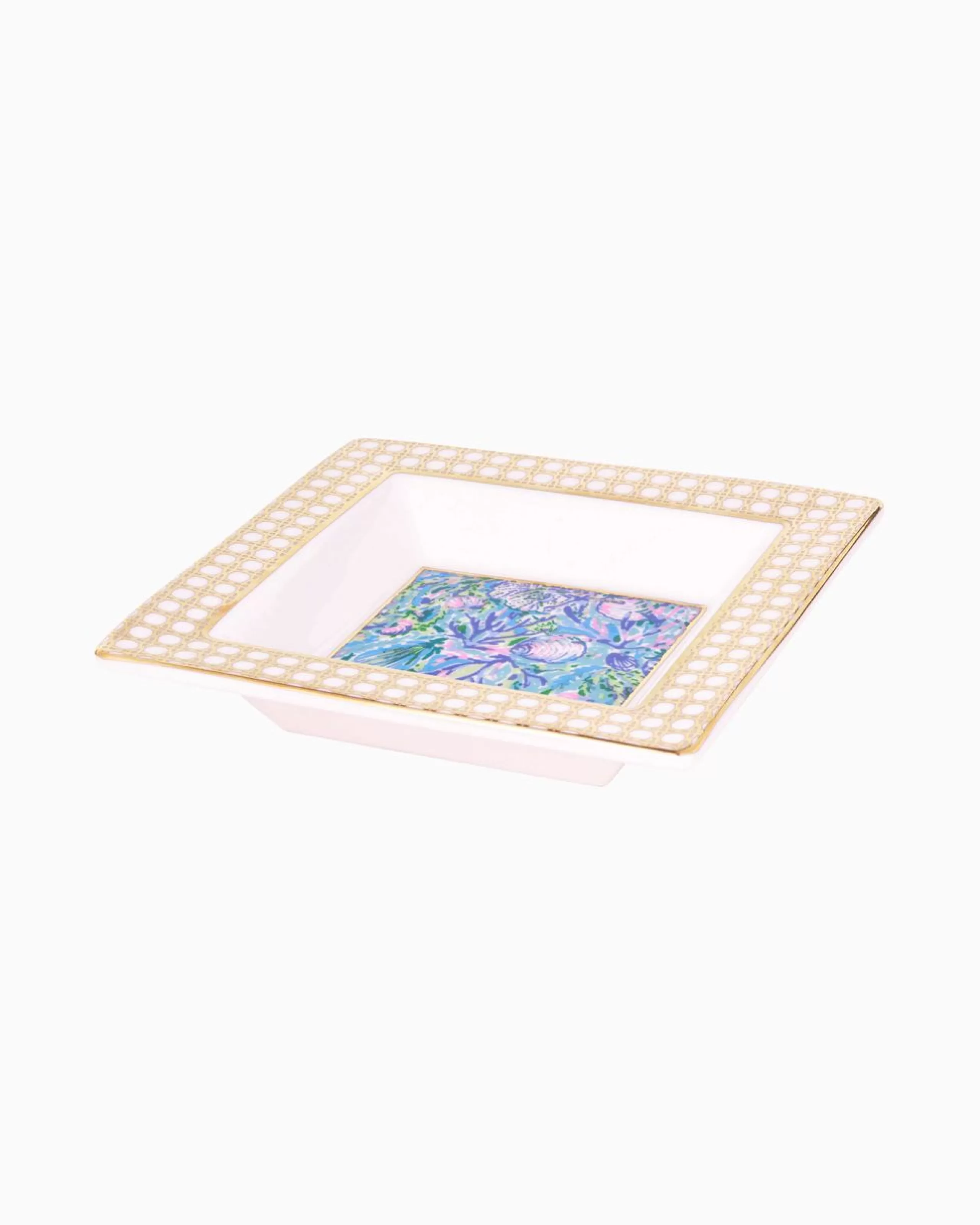 Store Lilly Pulitzer Trinket Tray Surf Blue Soleil It On Me