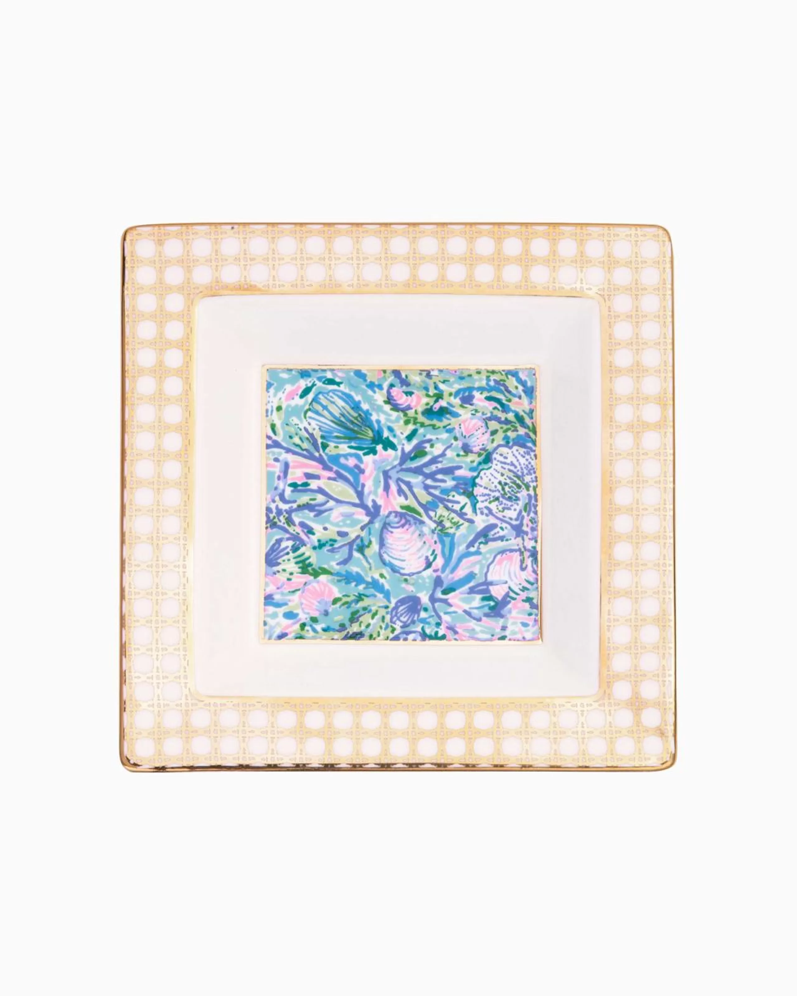 Store Lilly Pulitzer Trinket Tray Surf Blue Soleil It On Me