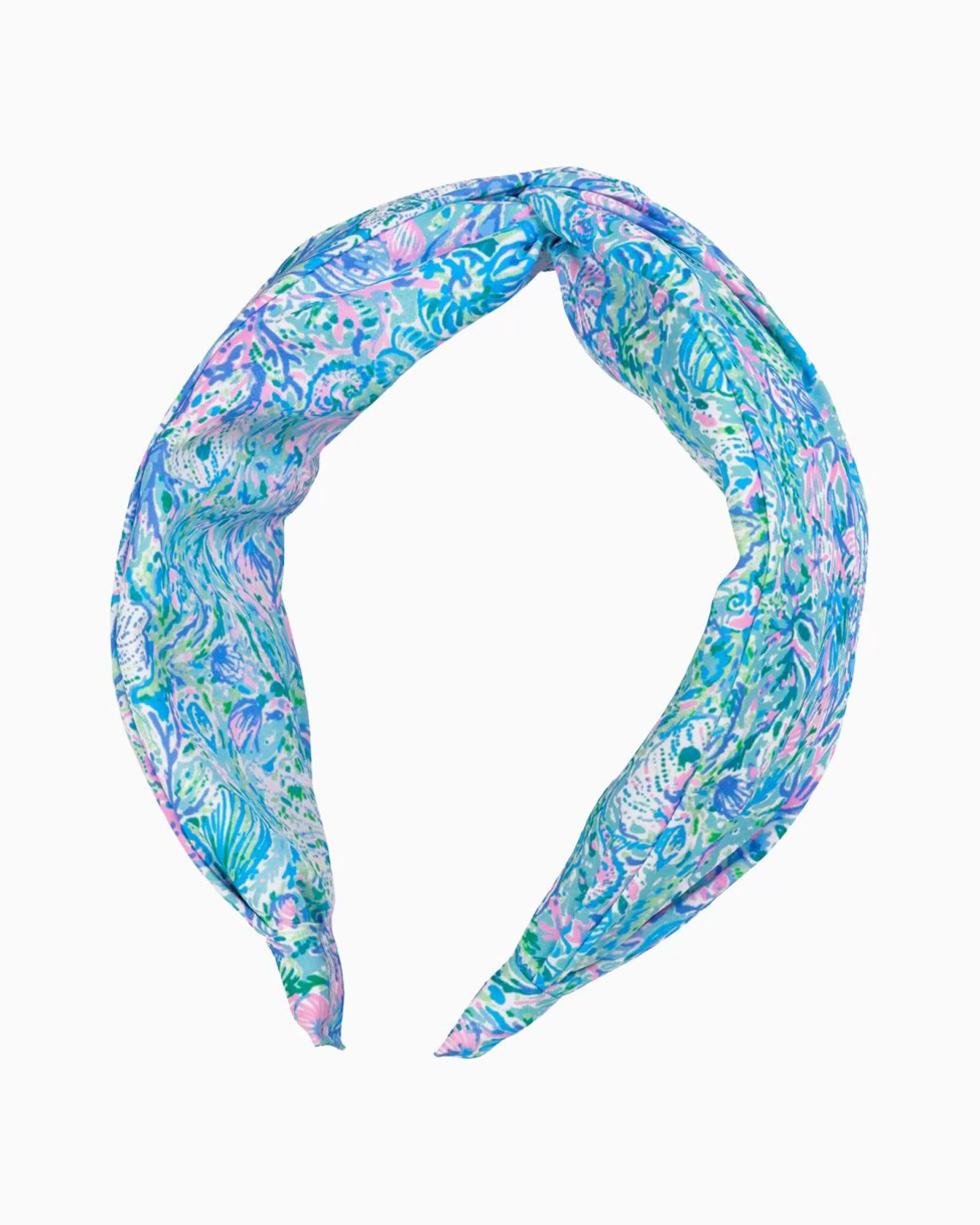 Sale Lilly Pulitzer Twist Headband Surf Blue Soleil It On Me